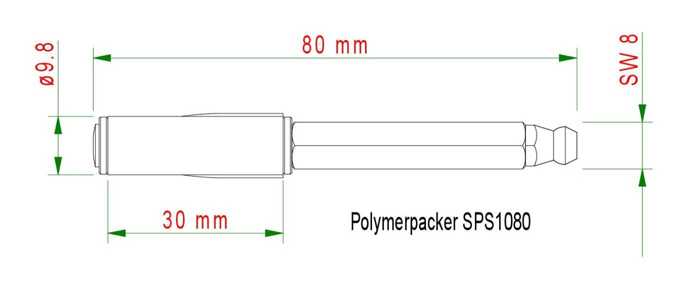 Injektionspacker LSP6R14KN für Bohrloch 6 mm