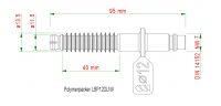 Injektionspacker LSP12DLNV für Bohrloch 12 mm