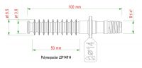 Injektionspacker LSP14R14 für Bohrloch 14 mm