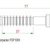 Progressiv- Injektionspacker PSP10KN