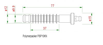 Progressiv- Injektionspacker PSP10KN