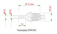 Injektionspacker SP4R14KN für Bohrloch 4 mm