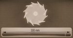 Dissolver 100 mm für Lebensmitteln und Medizintechik mit Dissolverwelle 300 mm lang