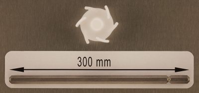 Dissolver 45 mm für Lebensmitteln und Medizintechik mit Dissolverwelle 300 mm lang