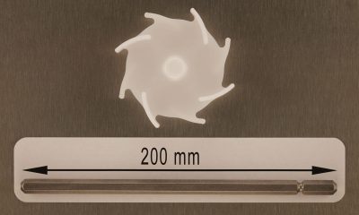 Dissolver 75 mm für Lebensmitteln und Medizintechik mit Dissolverwelle 200 mm lang