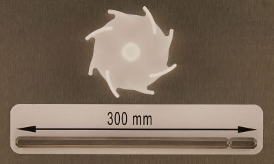 Dissolver 75 mm für Lebensmitteln und Medizintechik mit Dissolverwelle 300 mm lang