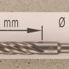Hochleistungs- Hartmetall- Gesteinsbohrer 14 x 200 mm mit 4 Vollhartmetall-Schneiden